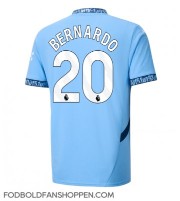 Manchester City Bernardo Silva #20 Hjemmebanetrøje 2024-25 Kortærmet